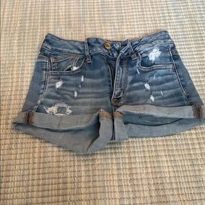 American eagle jean shorts